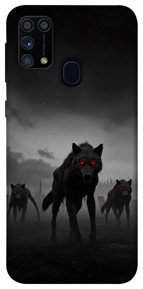 Чохол Horror wolfs для Galaxy M31 (2020)