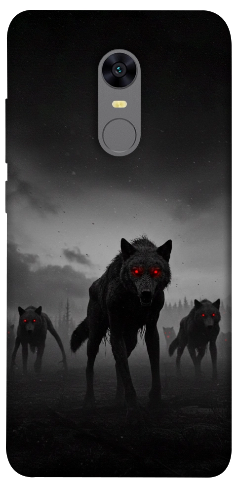 Чехол Horror wolfs для Xiaomi Redmi Note 5 (Single Camera)