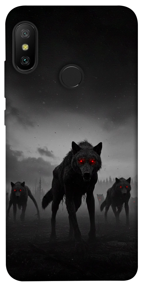 Чехол Horror wolfs для Xiaomi Redmi 6 Pro