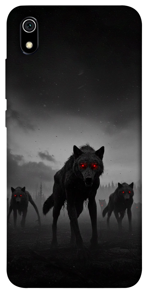 Чохол Horror wolfs для Xiaomi Redmi 7A