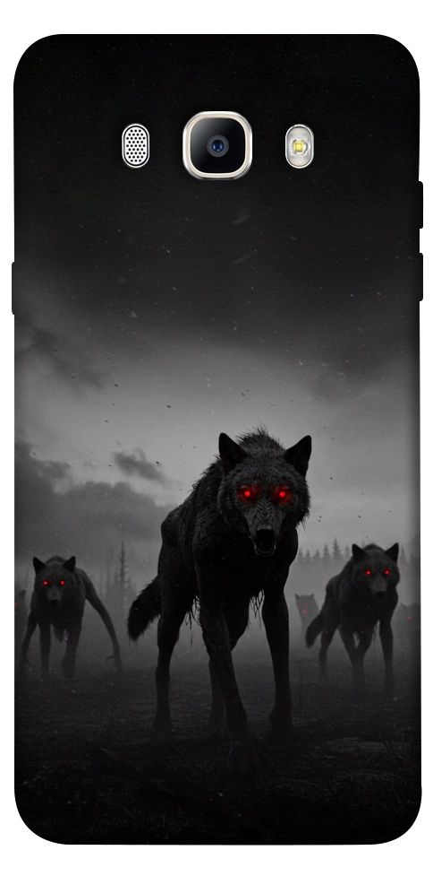Чехол Horror wolfs для Galaxy J7 (2016)