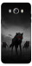 Чехол Horror wolfs для Galaxy J7 (2016)
