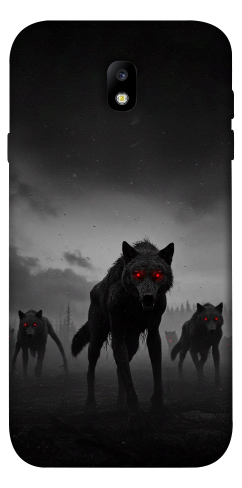 Чехол Horror wolfs для Galaxy J7 (2017)