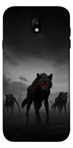 Чехол Horror wolfs для Galaxy J7 (2017)