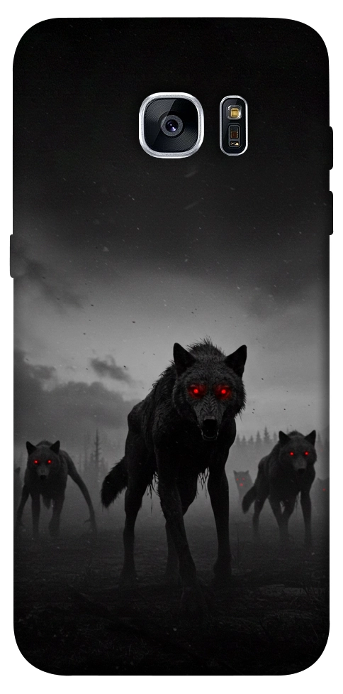 Чехол Horror wolfs для Galaxy S7 Edge