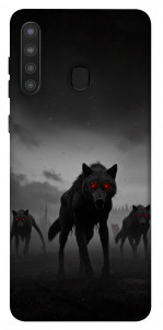Чехол Horror wolfs для Galaxy A21