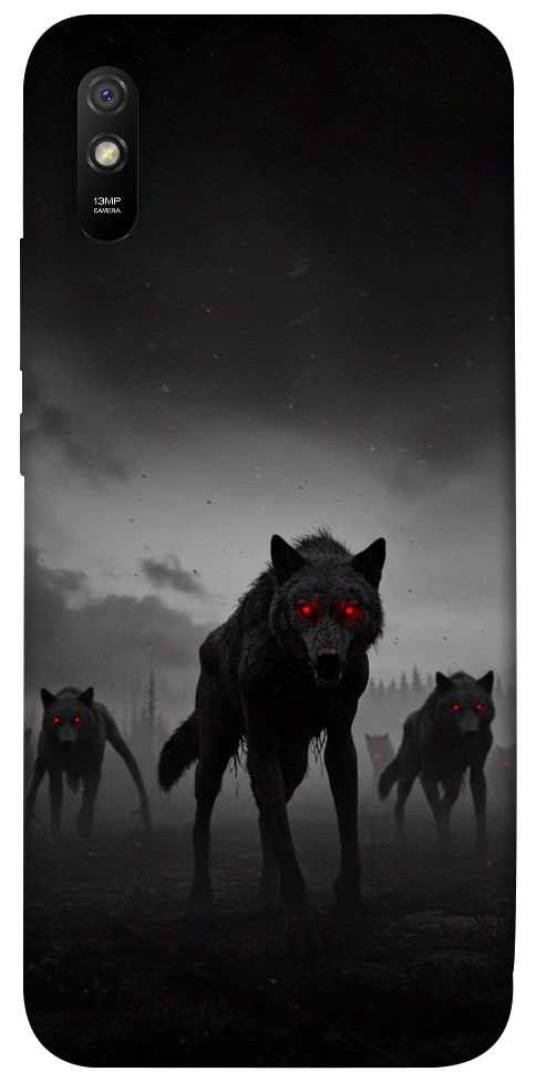 Чехол Horror wolfs для Xiaomi Redmi 9A