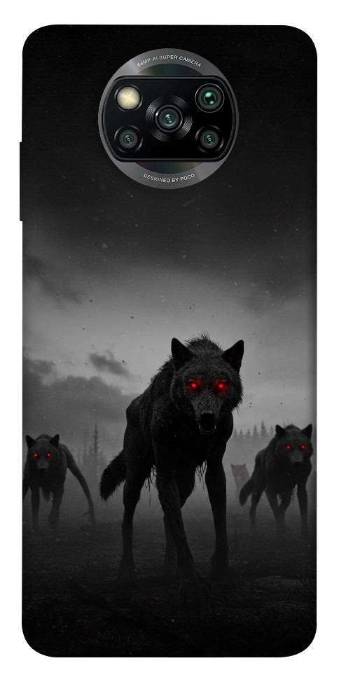 Чохол Horror wolfs для Xiaomi Poco X3 NFC