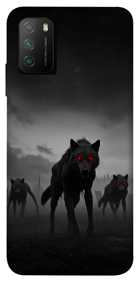 Чохол Horror wolfs для Xiaomi Poco M3