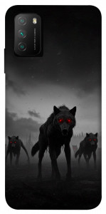 Чехол Horror wolfs для Xiaomi Poco M3