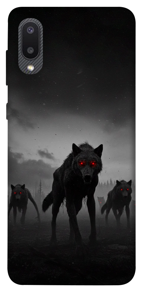 Чохол Horror wolfs для Galaxy A02