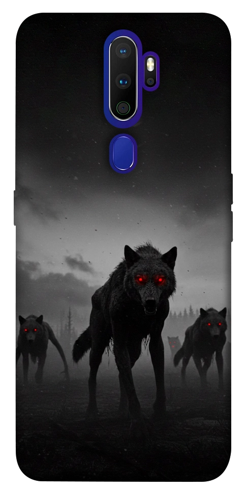 Чехол Horror wolfs для Oppo A9 (2020)