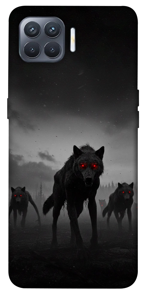 Чехол Horror wolfs для Oppo Reno 4 Lite