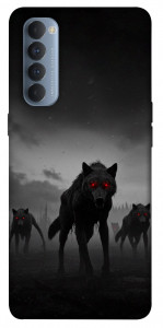 Чехол Horror wolfs для Oppo Reno 4 Pro