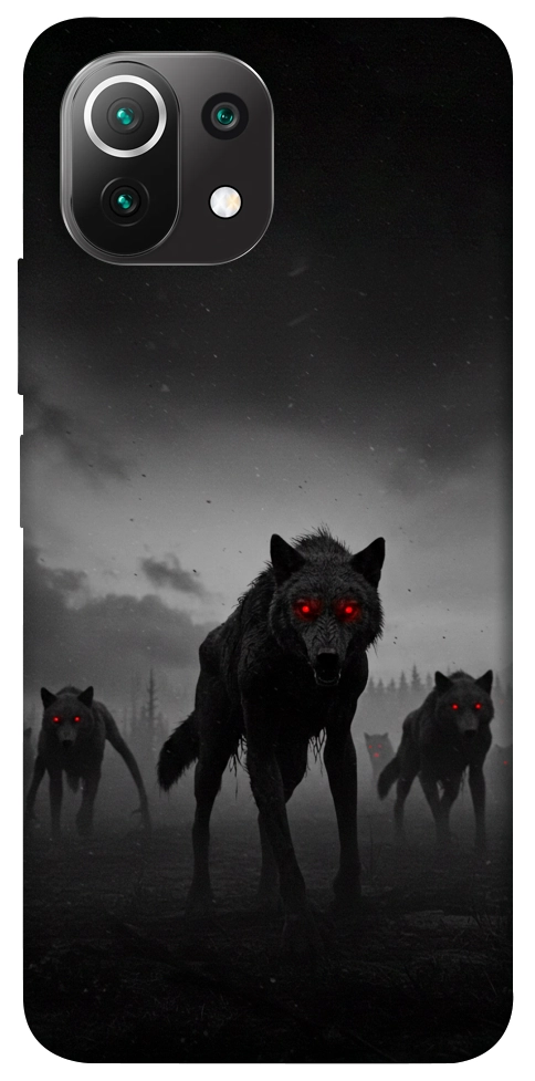 Чехол Horror wolfs для Xiaomi Mi 11 Lite