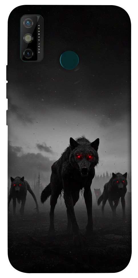Чохол Horror wolfs для TECNO Spark 6 Go