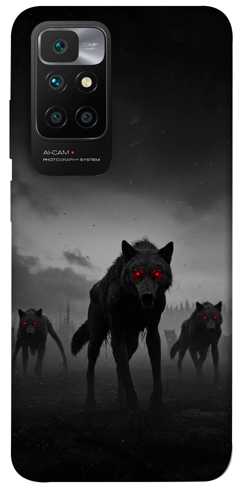 Чехол Horror wolfs для Xiaomi Redmi 10