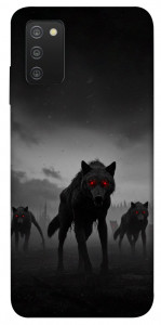 Чохол Horror wolfs для Galaxy A03s
