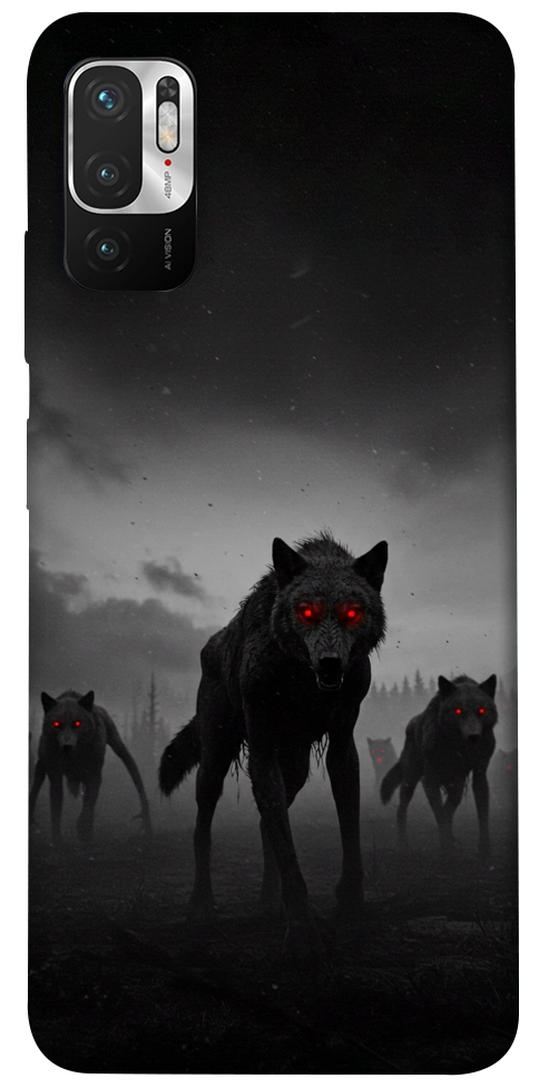 Чехол Horror wolfs для Xiaomi Redmi Note 10 5G