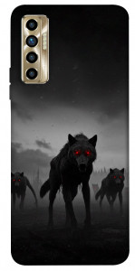 Чехол Horror wolfs для TECNO Camon 17P