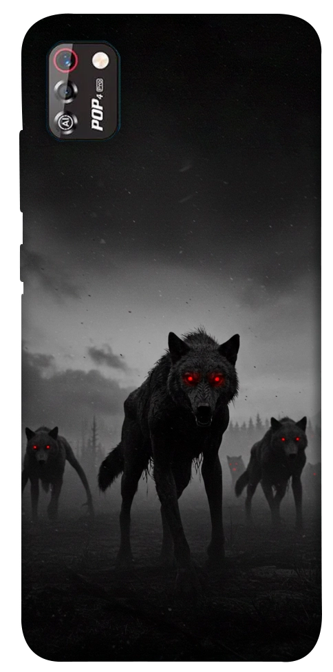 Чехол Horror wolfs для TECNO POP 4 Pro