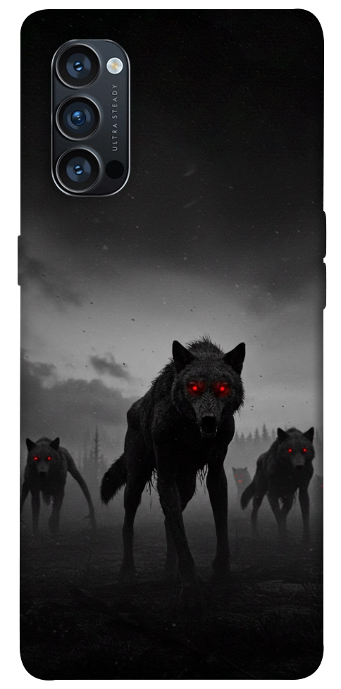 Чехол Horror wolfs для Oppo Reno 4 Pro 5G