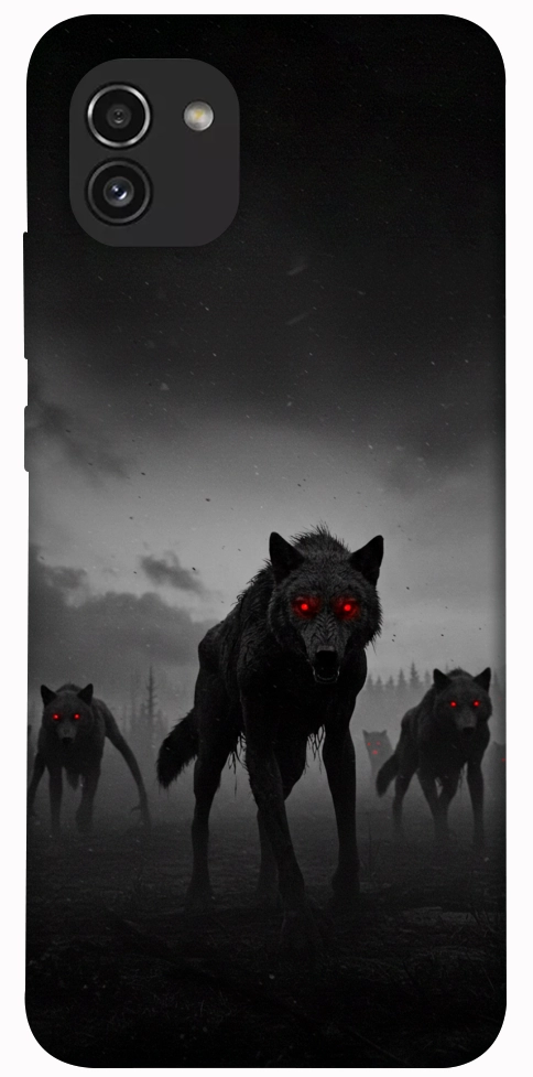 Чехол Horror wolfs для Galaxy A03