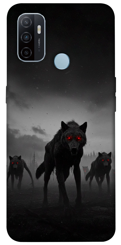Чохол Horror wolfs для Oppo A32