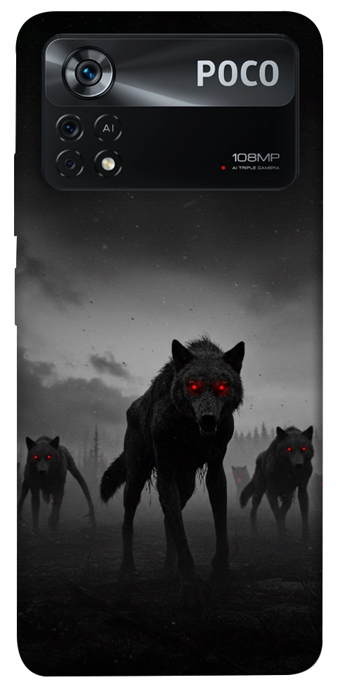 Чехол Horror wolfs для Xiaomi Poco X4 Pro