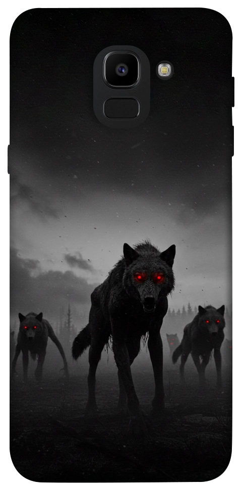 Чехол Horror wolfs для Galaxy J6 (2018)