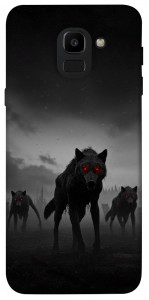 Чехол Horror wolfs для Galaxy J6 (2018)