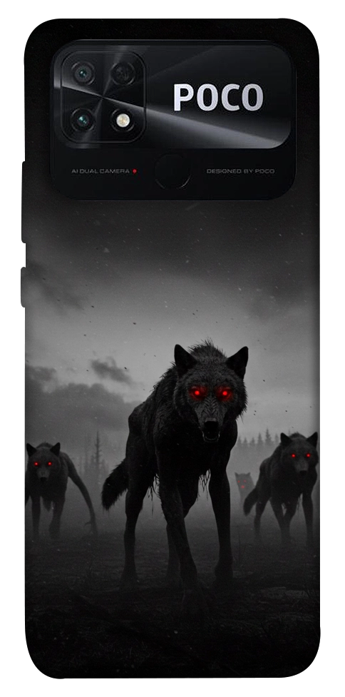 Чохол Horror wolfs для Xiaomi Poco C40
