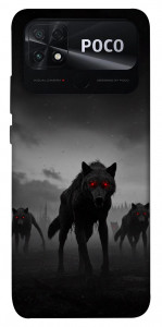 Чохол Horror wolfs для Xiaomi Poco C40