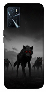 Чохол Horror wolfs для Oppo A16s
