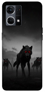 Чохол Horror wolfs для Oppo Reno 7 4G