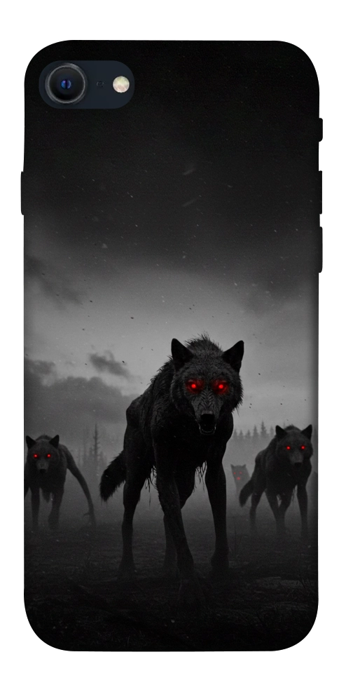 Чехол Horror wolfs для iPhone SE (2022)
