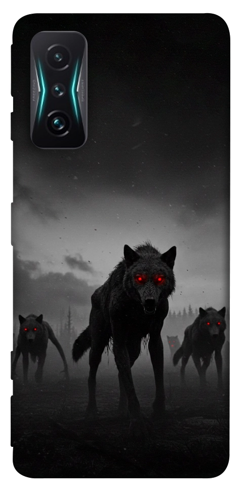 Чехол Horror wolfs для Xiaomi Redmi K50 Gaming
