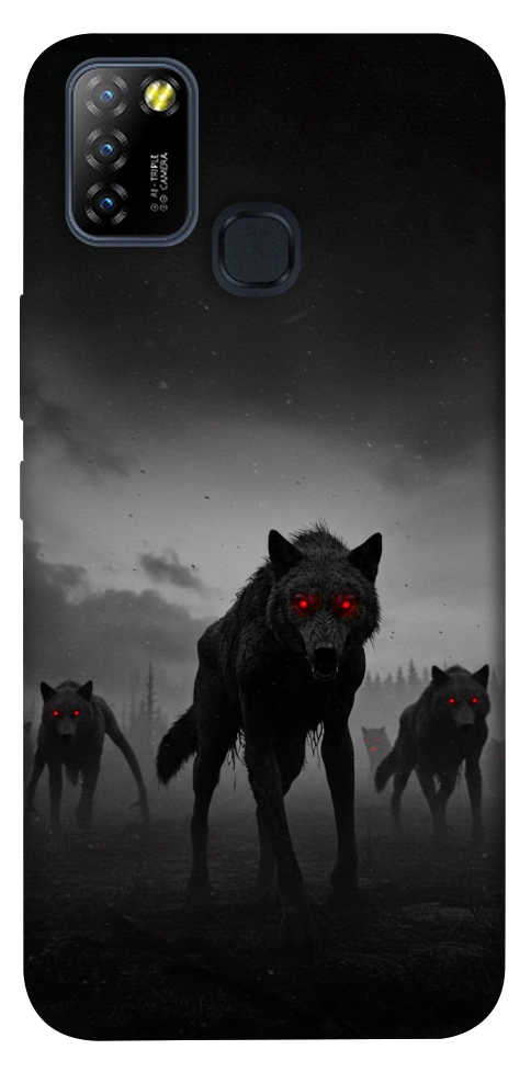 Чехол Horror wolfs для Infinix Hot 10 Lite