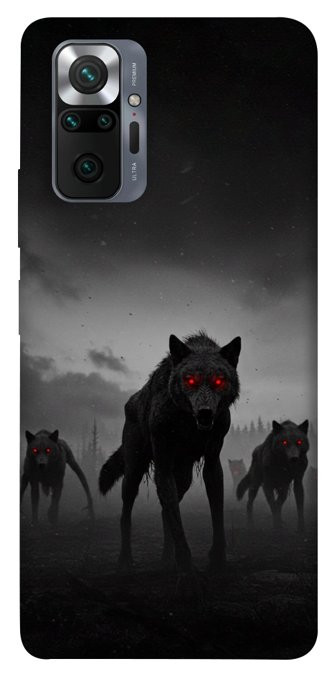 Чехол Horror wolfs для Xiaomi Redmi Note 10 Pro Max