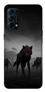 Чехол Horror wolfs для Oppo Reno 5 4G