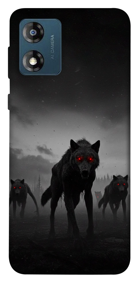Чехол Horror wolfs для Motorola Moto E13