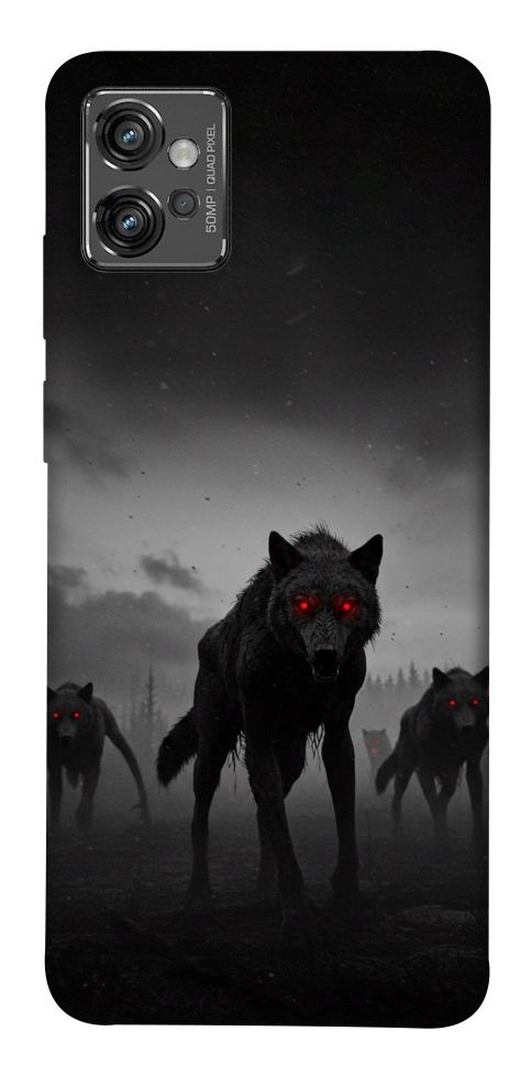 Чохол Horror wolfs для Motorola Moto G32