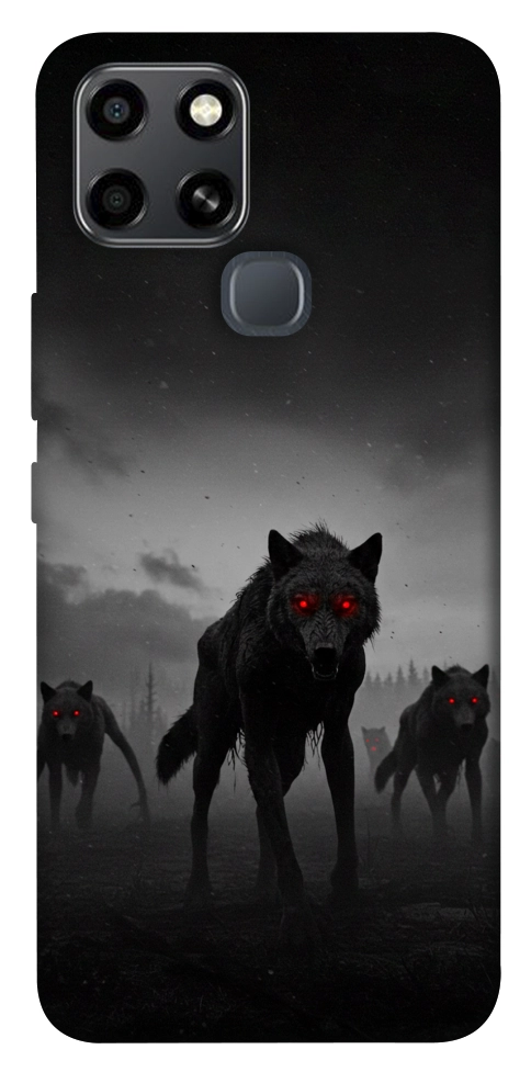 Чохол Horror wolfs для Infinix Smart 6