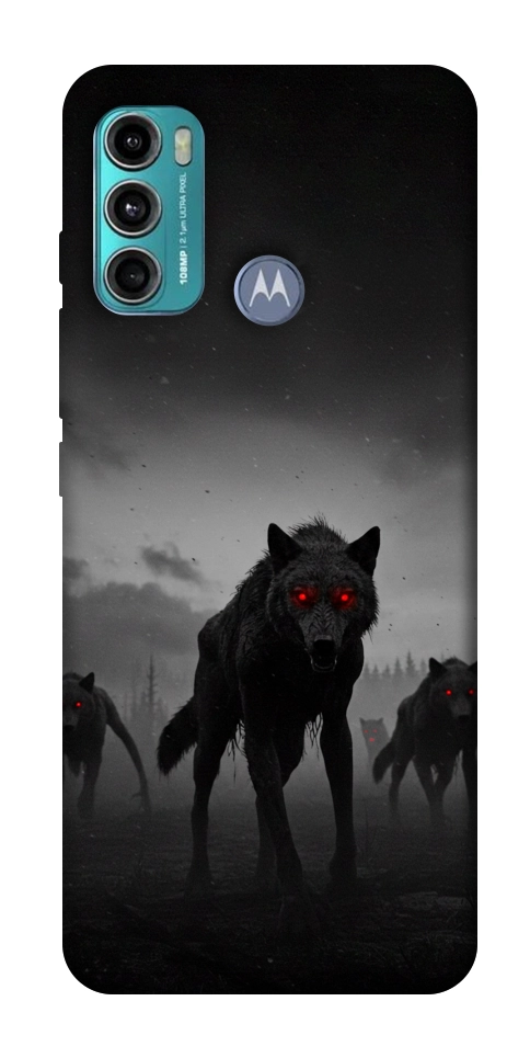 Чехол Horror wolfs для Motorola Moto G60