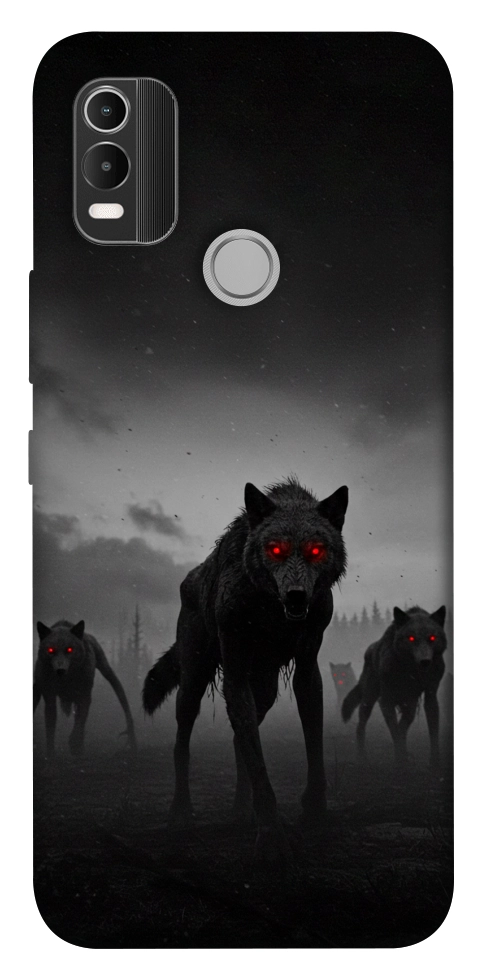 Чохол Horror wolfs для Nokia C21 Plus