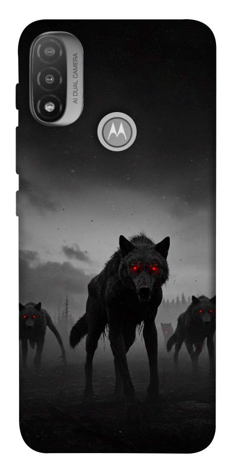 Чехол Horror wolfs для Мotorola Moto E20