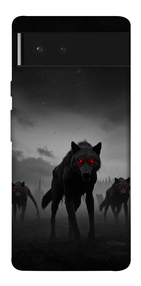 Чехол Horror wolfs для Google Pixel 6