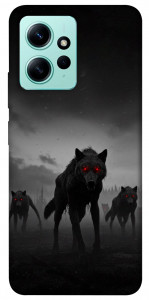 Чохол Horror wolfs для Xiaomi Redmi Note 12 4G