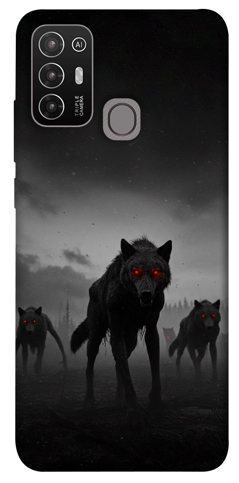 Чехол Horror wolfs для ZTE Blade A52
