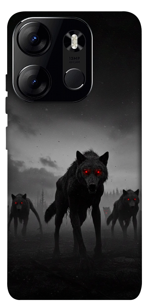 Чохол Horror wolfs для Tecno Spark Go 2023